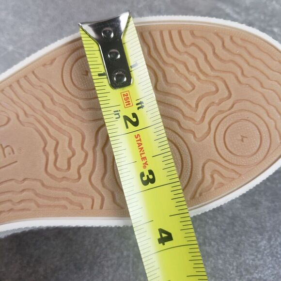 Earth Origins Shoes 7 Wide Embroidered Knit Mules Zilly Slides Granite - Picture 13 of 13